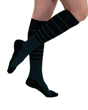 Striped Fashion Medical Compression Sock 20-30 mmHg