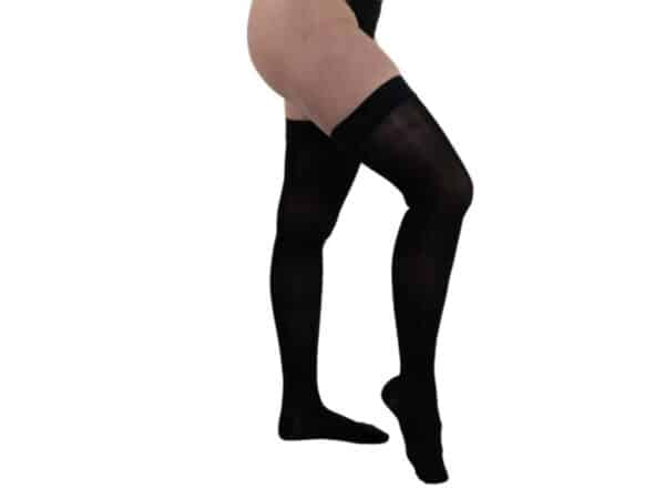 Sheer Thigh Stockings 20-30 mmHg Open Toe