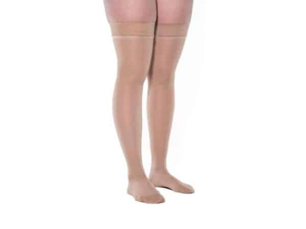 Sheer Thigh Stockings 20-30 mmHg Closed Toe
