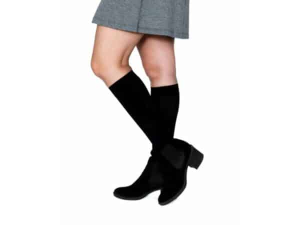 Opaque Calf Stockings 20-30 mmHg Closed Toe