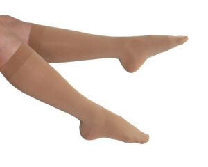 Opaque Calf Stockings 20-30 mmHg Closed Toe