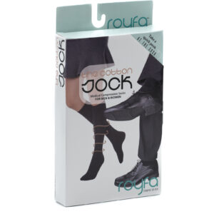 Cotton Sock Calf Style 15-20 mmHg