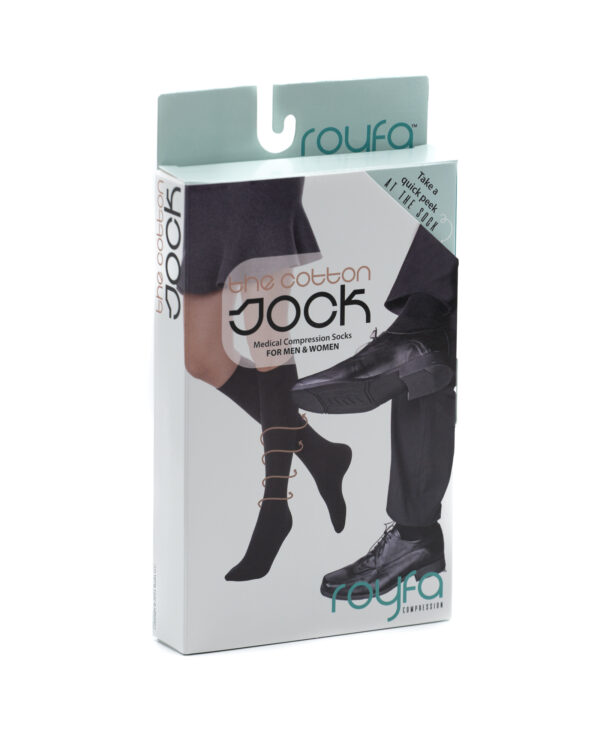 Cotton Sock Calf Style 15-20 mmHg