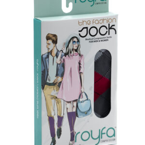Argyle Fashion Sock Calf Style 15-20 mmHg