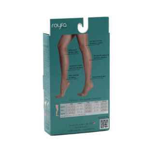 Sheer Thigh Stockings 20-30 mmHg Closed Toe