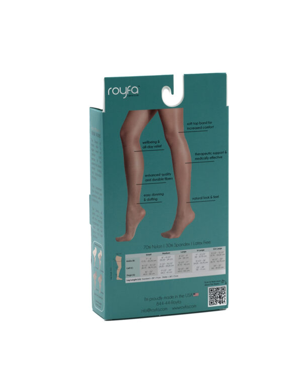 Sheer Thigh Stockings 30-40 mmHg Closed Toe