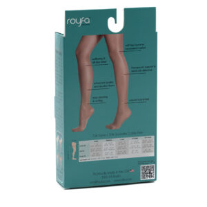 Sheer Pantyhose Stockings 30-40 mmHg Closed Toe